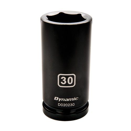 Metric Socket, Impact, 33 mm, 3/4" Drive, 6 Points, Deep Air Extreme Inc.