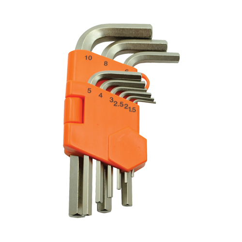 Hex Key Set, 9 Pcs., Metric Air Extreme Inc.