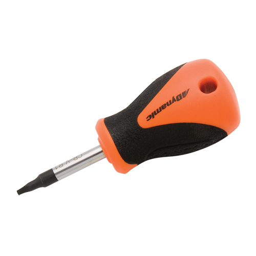 Tournevis court pour vis &agrave; t&ecirc;te carr&eacute;e creuse, Tige de #1, Ronde, 3-4/5" lo, Prise en Plastique/Bois/Coussin&eacute;e Air Extreme Inc.