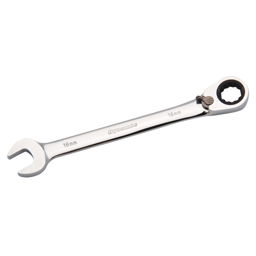 Reversible Combination Ratcheting Wrench, 12 Point, 8mm, Chrome Finish Air Extreme Inc.