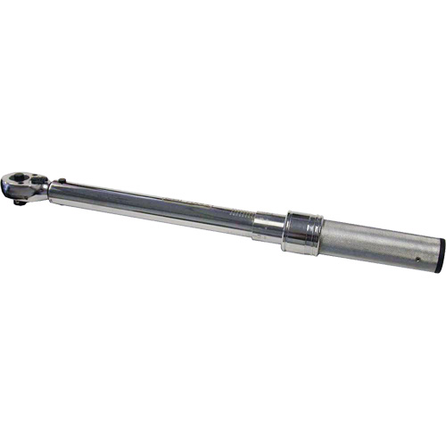 Micro-Adjustable Fixed-Head Torque Wrench, Click, 3/8" Square Drive, 10 - 100 ft-lbs. Air Extreme Inc.
