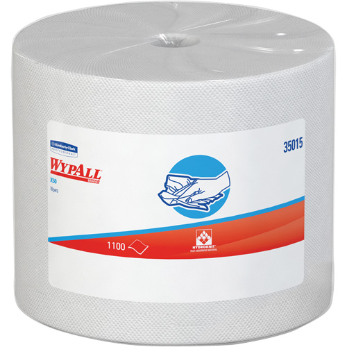 Chiffons &agrave; usage prolong&eacute; X50 WypAll, Tout usage, 13-2/5' lo x 9-4/5" la Air Extreme Inc.