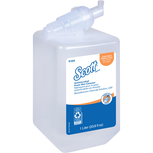 Scott&reg; Control Antimicrobial Skin Cleanser, Foam, 1 L, Unscented Air Extreme Inc.