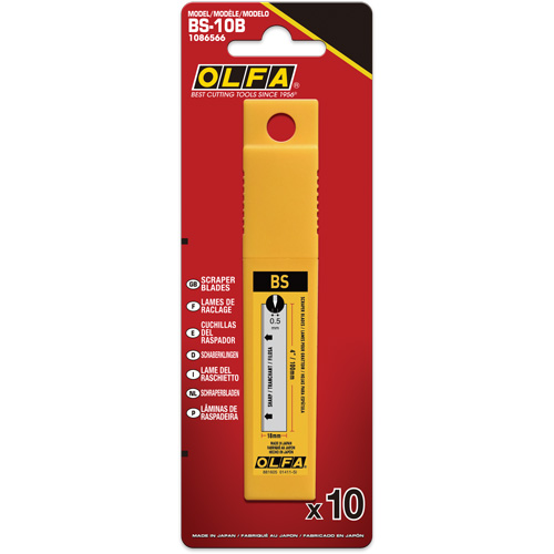 Lames de grattoir &agrave; double tranchant BS-10B 100 mm Air Extreme Inc.