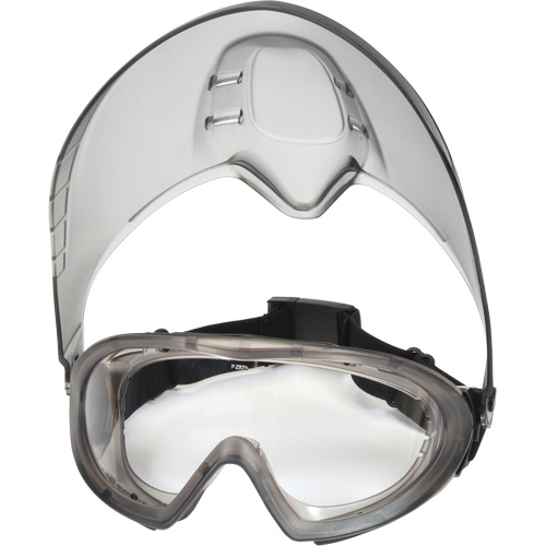 Capstone&reg; Shield Safety Goggles with Removable Faceshield, Clear Lens, Anti-Fog, Direct/Closed Vent Air Extreme Inc.