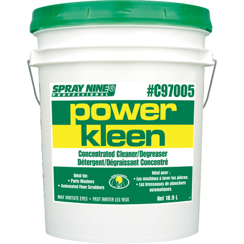 Produit nettoyant pour nettoyeur de pi&egrave;ces Power Kleen, 20 L, Seau Air Extreme Inc.