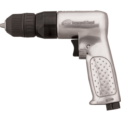 Reversible Air Drill, 4 CFM, 1/4" NPTF, 93 dBA, 3/8" Chuck, Keyless Air Extreme Inc.
