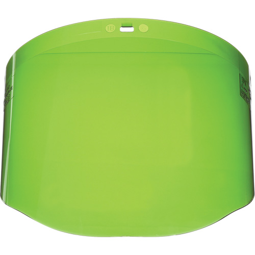 &eacute;cran facial, Polycarbonate, Teinte Vert Air Extreme Inc.