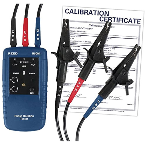 Testeur de phases de rotation du moteur avec certificat ISO Air Extreme Inc.