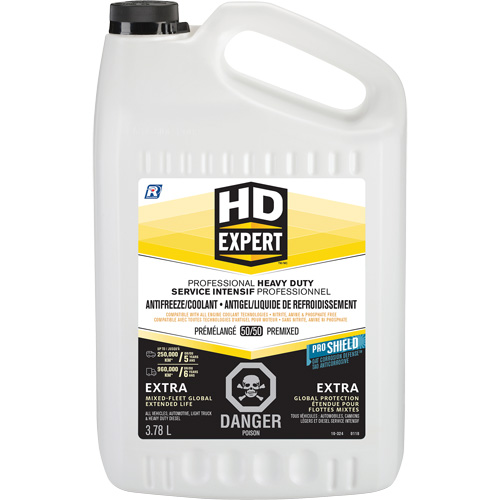 Antigel/liquide de refroidissement pour flotte mixte de service lourd et dur&eacute;e de vie prolong&eacute;e Turbo Power, 3,78 L, Gallon Air Extreme Inc.
