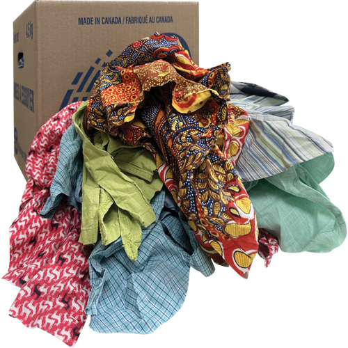 Wiper Rags, Mix Colours, 10 lbs. Air Extreme Inc.