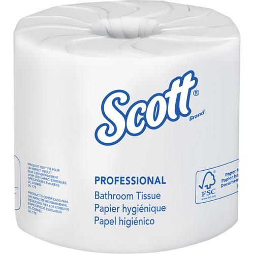 Scott&reg; Essential Toilet Paper, 2 Ply, 506 Sheets/Roll, 169' Length, White Air Extreme Inc.