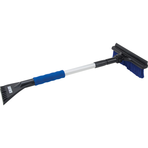 Snow Brush, Telescopic, Polypropylene Blade, 32-1/2" Long, Blue Air Extreme Inc.