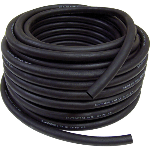 Boyau de jardin d'&eacute;vacuation de l'eau pour entrepreneur, Caoutchouc, 3/4" dia x 50' Air Extreme Inc.