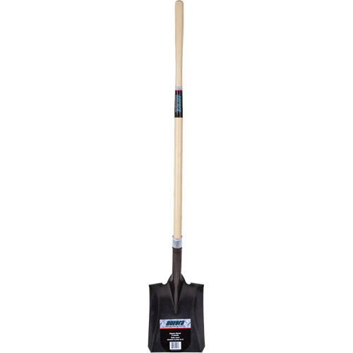 Heavy-Duty Square Shovel, Hardwood, Carbon Steel Blade, Straight Handle, 48" Long Air Extreme Inc.