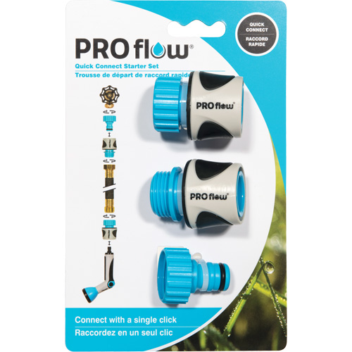 Trousse de d&eacute;marrage de raccords rapides Pro Flow Air Extreme Inc.