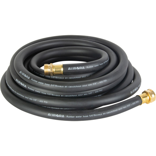 Tuyau en caoutchouc de calibre entrepreneur, Caoutchouc, 5/8" dia x 25' Air Extreme Inc.