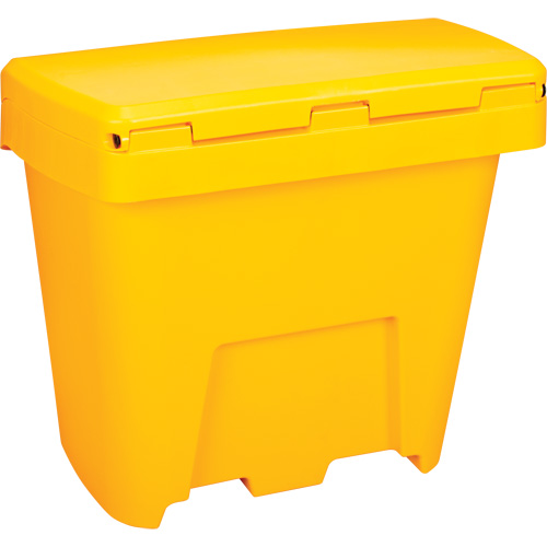 Bacs d'entreposage pour sel & sable, Avec Moraillon, 21" x 27" x 26", 4,24 pi³, Jaune Air Extreme Inc.