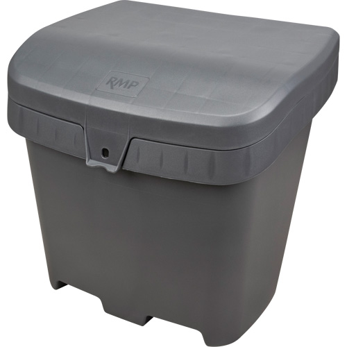 Salt & Sand Storage Bins, With Hasp, 21" x 27" x 26", 4.24 cu. ft., Grey Air Extreme Inc.