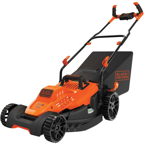 Lawn Mower with Comfort Grip Handle, Push Walk-Behind, Electric, 17" Cutting Width Air Extreme Inc.
