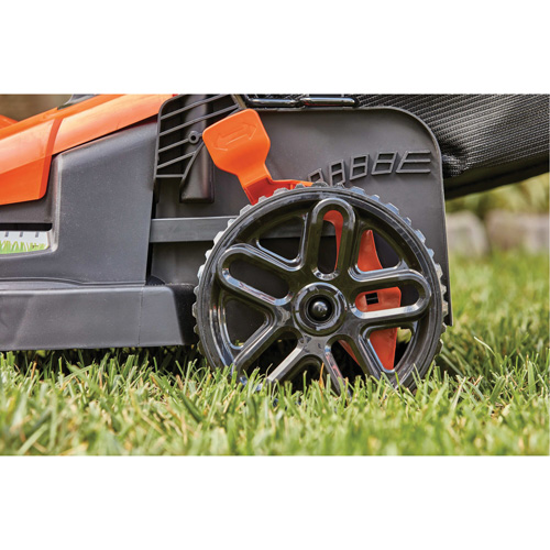 Lawn Mower with Comfort Grip Handle, Push Walk-Behind, Electric, 17" Cutting Width Air Extreme Inc.