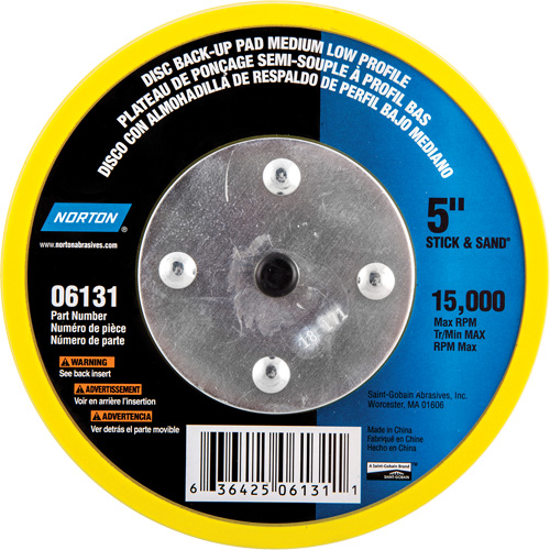 Back Up Pads For PSA & Hook And Loop Paper Discs Air Extreme Inc.