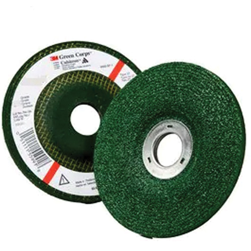 Meule &agrave; moyeu d&eacute;port&eacute; Green Corps, 4-1/2" x 1/4", Arbre 7/8", Oxyde d'aluminium, Type 27 Air Extreme Inc.