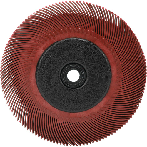 BROSSE RADIALE BRISTLE T-C,6",A/ADAPTATEUR 220, C&eacute;ramique, Grain 220, 6" dia. Air Extreme Inc.