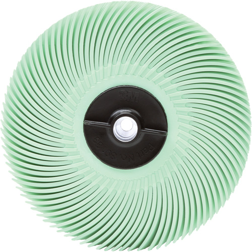 Scotch-Brite Radial Bristle Disc, Aluminum Oxide, 1 Micron Grit, 3" Dia. Air Extreme Inc.
