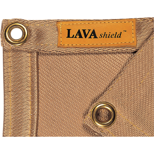 Couverture pour soudage en silice de 18 oz Lavashield, 3' la x 3' lo, R&eacute;sistance &agrave; la temp. 1472°F(800°C) Air Extreme Inc.