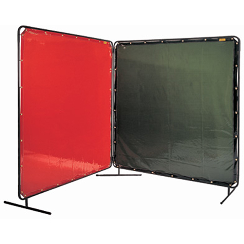 Welding Screen and Frame, Green, 6' x 6' Air Extreme Inc.