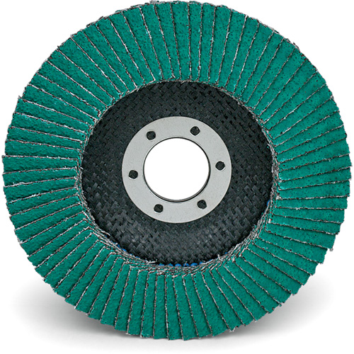Flap Wheels - 577F Flap Discs, 4-1/2" x 7/8", Type 29, 40 Grit, Zirconium Air Extreme Inc.