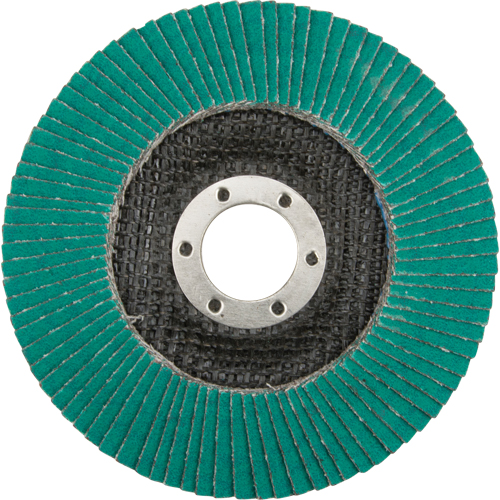 Flap Wheels - 577F Flap Discs, 4-1/2" x 7/8", Type 29, 80 Grit, Zirconium Air Extreme Inc.