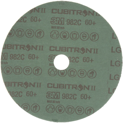 Disques en fibre mod&egrave;le 982C Cubitron II , Grain de c&eacute;ramique, 60+, 7" Dia x 7/8" Arbre Air Extreme Inc.