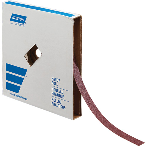 Rouleau de toile abrasive pour m&eacute;tal, Oxyde d'aluminium, 1" la x 150' lo, Grain 60 Air Extreme Inc.