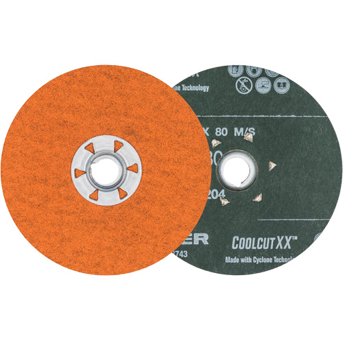 Coolcut XX Sanding Disc, 4-1/2" Dia., 80 Grit, Ceramic Air Extreme Inc.
