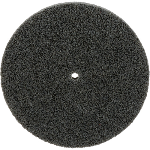 Meule unitaris&eacute;e EXL Scotch-Brite, 5" x 1/2", Arbre de 1/4", Grain de Fin, Carbure de silicium Air Extreme Inc.