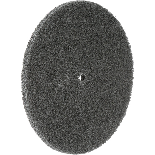 Meule unitaris&eacute;e EXL Scotch-Brite, 5" x 1/4", Arbre de 1/4", Grain de Fin, Carbure de silicium Air Extreme Inc.