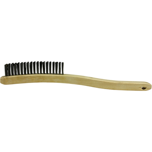 Scratch Brush, Stainless Steel, 3 x 19 Wire Rows, 13-11/16" Long Air Extreme Inc.