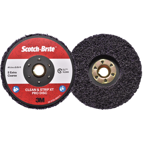 Scotch-Brite Clean & Strip XT Pro Disc, 4-1/2" Dia., Extra Coarse Grit, Silicon Carbide Air Extreme Inc.
