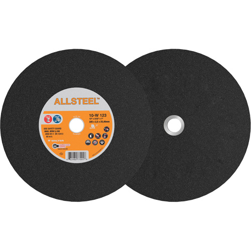 AllSteel Chopsaw Wheel, 12" x 7/64", 1" Arbor, Type 1, Aluminum Oxide, 5100 RPM Air Extreme Inc.