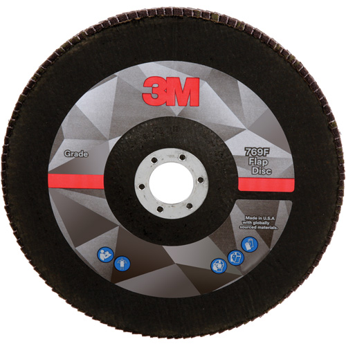 769F Quick Change Flap Disc, 7" x 5/8"-11, Type 27, 40+ Grit, Aluminum Oxide/Ceramic Air Extreme Inc.