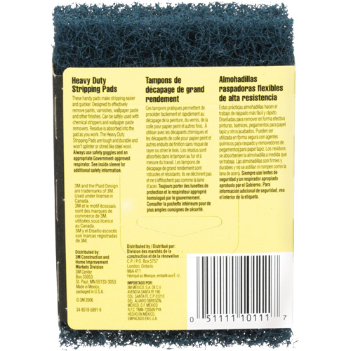 Tampons de d&eacute;capage pour gros travaux, Oxyde d'aluminium, 3-1/2" x 5", Grain Cors&eacute; Air Extreme Inc.