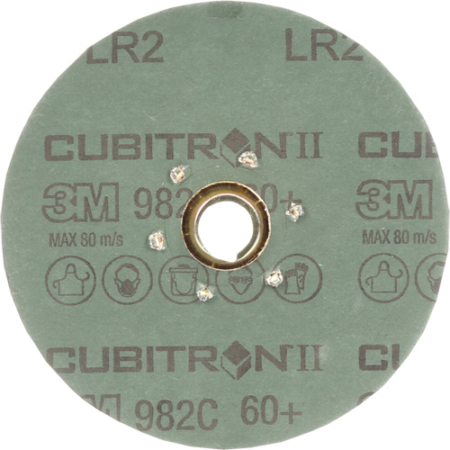 Cubitron II 982C Fibre Disc, Ceramic, 60+, 4-1/2" Dia Air Extreme Inc.