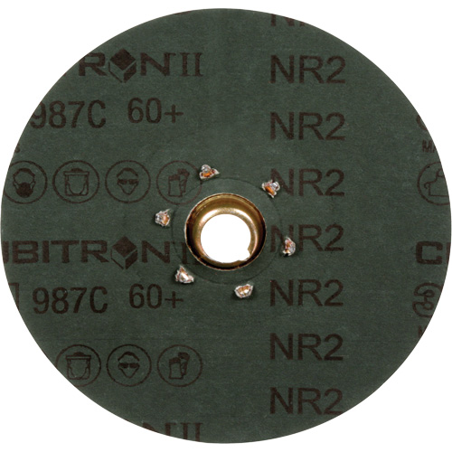 Cubitron II 987C Fibre Disc, Ceramic, 60+, 5" Dia Air Extreme Inc.