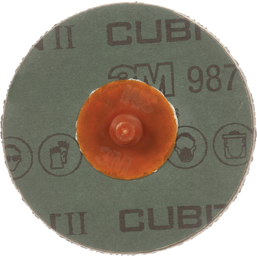 Cubitron II Roloc 987C Fibre Disc, 2" Dia., 80+ Grit, Ceramic Air Extreme Inc.