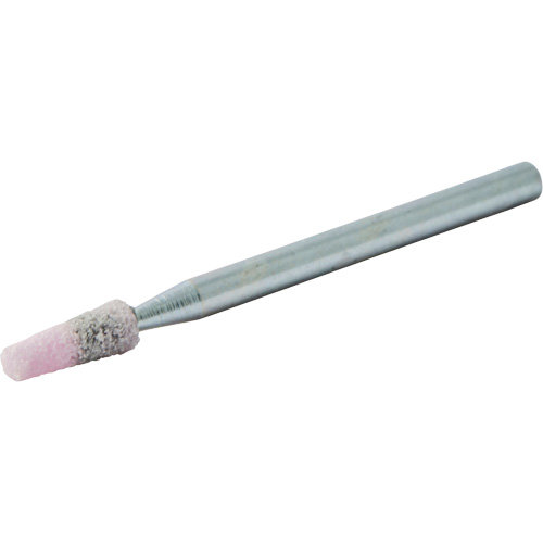 Vitrified Bond Mounted Point, B97, Aluminum Oxide, 1/8" Dia., 3/8" L, 80 Grit Air Extreme Inc.