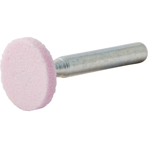 Vitrified Bond Mounted Point, W200, Aluminum Oxide, 3/4" Dia., 1/8" L, 80 Grit Air Extreme Inc.