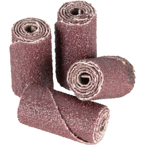341D Sanding Cartridge Roll, 80 Grit, 1/2" Dia., Aluminum Oxide, 1" L, 1/8" Arbor Air Extreme Inc.
