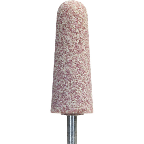 Quantum 5NQM Vitrified Bond Mounted Point, 1" Dia., 36 Grit, Ceramic Alumina Air Extreme Inc.
